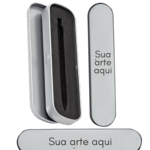 Estojo metal para canetas