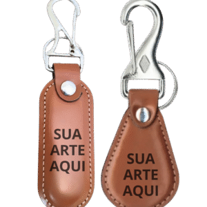 Chaveiro de couro