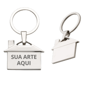 Chaveiro Metal Casa