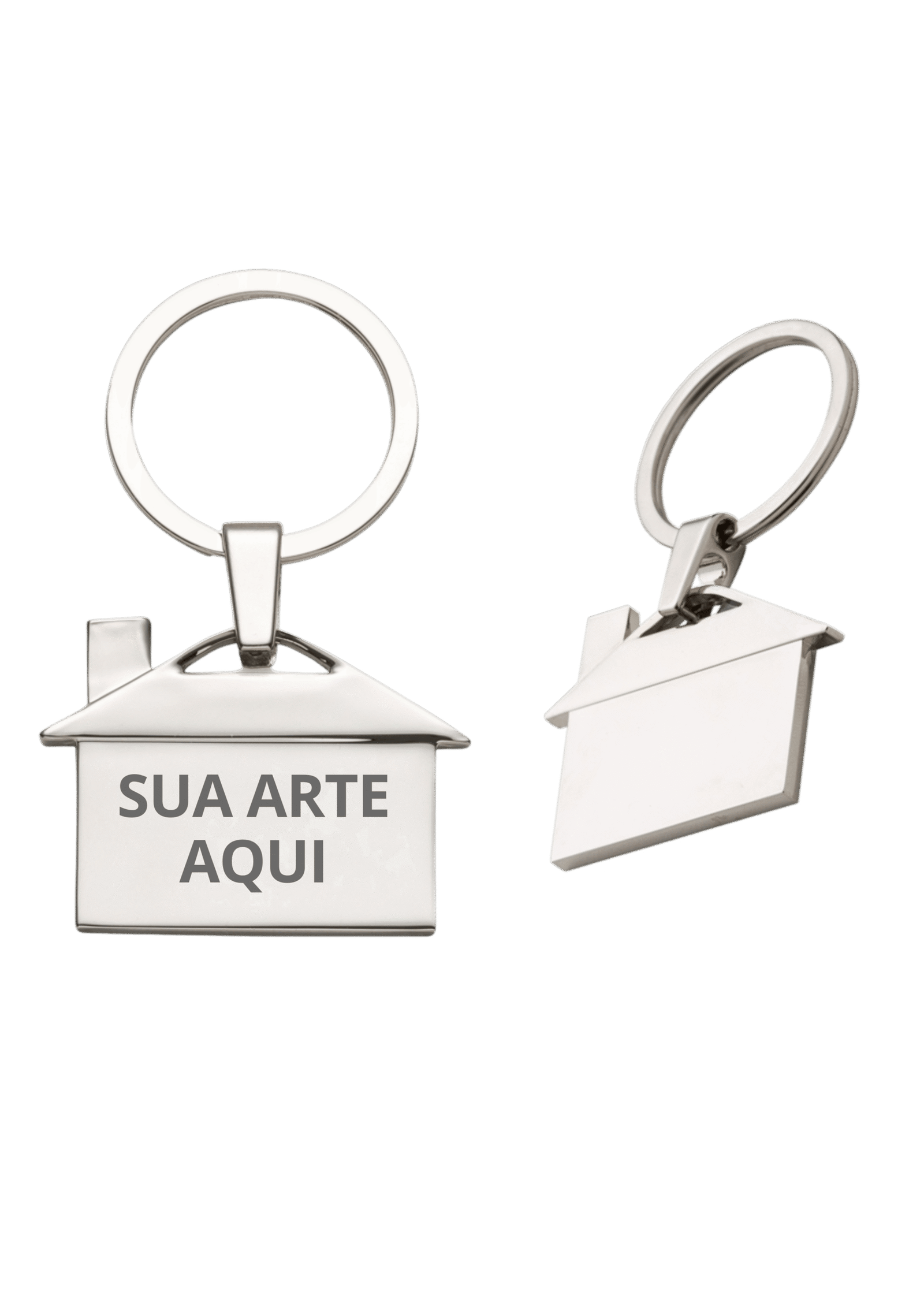 Chaveiro Metal Casa