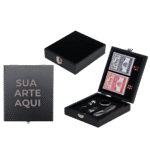 Kit Vinho com Jogo de Baralho
